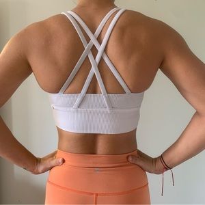 Lululemon Energy Longline Ribbed bra size 4